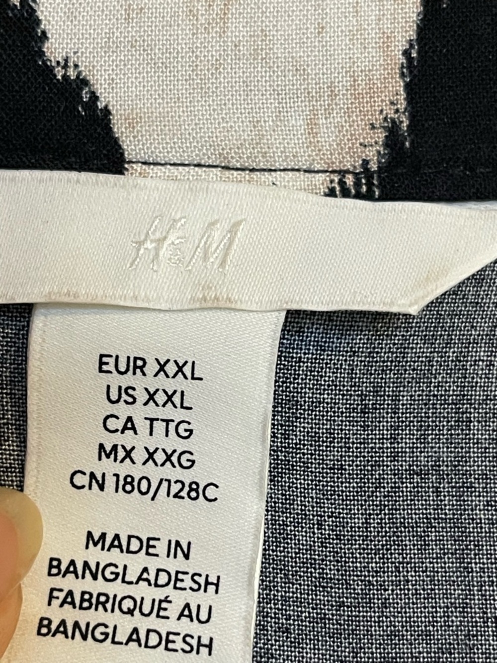 Abstract Print V-Neck Women's Dress - Picture 3 of 6